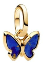 PHCLASY Gold Schmetterling Charms Kompatibilität für Europas Armband Anhänger für Damen