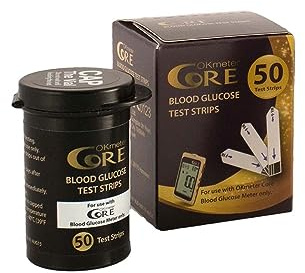 CORE Blood Glucose Meter Test Strips (50's)
