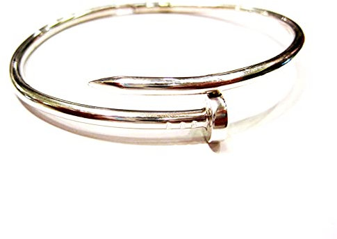 Bracciale chiodo in argento
