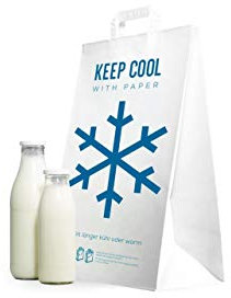 Cool Kühltragetasche Keep Papier der Umwelt zu Liebe neu bei Amazon 5 St.
