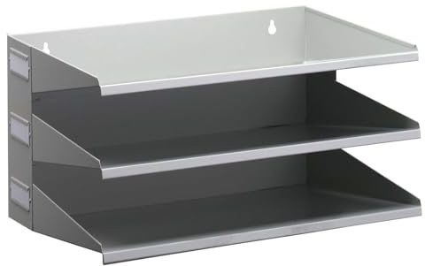 DURABLE Hunke & Jochheim Postsortieranlage Sortierreck, 3, 360 x 205 x 250 mm, grau