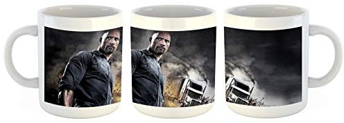 Unified Distribution Snitch The Rock Dwayne Johnson - Tasse mit Motiv Bedruckt, 300ml C-Henkel. Tolles Geschenk für Büro, Küche, Geburtstag, Ihre Neue Lieblingstasse zum Frühstück