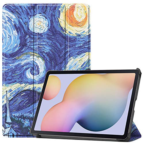 Lobwerk - Custodia per Tablet Samsung Galaxy Tab S7 SM-T870 T875, Sottile, con Funzione di Supporto e spegnimento Automatico