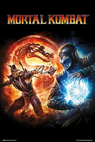 Close Up Mortal Kombat 9 Poster Ninjas & Dragon (61cm x 91,5cm)