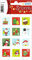 HERMA 15188 Aufkleber Zahlen 1-24 Glitzer, 24 Stück, Weihnachten Sticker mit Weihnachtsmann Weihnachtsbaum, Nummer Ziffer Klebezahlen Etiketten für Weihnachtsdeko Adventskalender Deko DIY Basteln