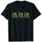 Ho Santa Badminton Weihnachten - Federball T-Shirt