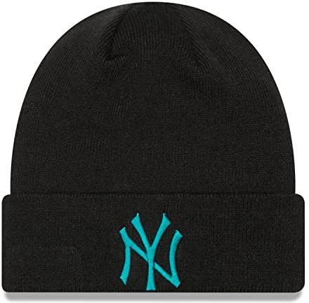 New Era Wintermütze Cuff Beanie - New York Yankees schwarz