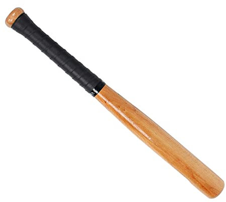 Yuecuu Mazza da baseball in legno, racchetta sportiva da baseball con impugnatura antiscivolo, 74 cm