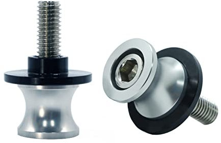 APLUZ Für Husqvarna 701 Für Supermoto Alle Jahre 2 STÜCKE 6/10mm Motorrad Schwingenspulen Slider Hintere Schwinge Schwingenabdeckung Ständer Schrauben Sturzpad (Farbe : 10M-7)