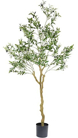 Nafresh Künstlicher Olivenbaum, 2,1 m