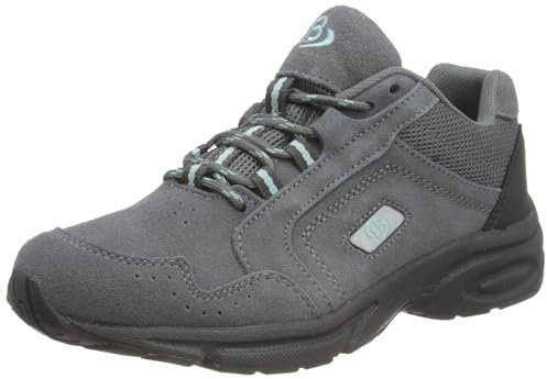Brütting Damen Circle Traillaufschuh, Grau/Türkis, 37 EU