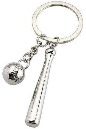 Benust Baseball Auto Schlüsselanhänger, Kreativer Sport Style Schlüssel Anhänger, Metall Schlüsselanhänger geschenk für Auto Motorrad Fahrrad