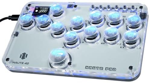 Sehawei Arcade Fight stick, Joystick Fighting Arcade Stick per PS4/Switch/PC/PS3 Street fight Game Keyboard（G13）