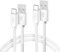 Basesailor USB C Ladekabel 2M 2Stück,Weiß Nylon Typ C Datenkabel für New Kindle Fire HD 10 9th 2019 8 10th 2020 11. Gen 2021 Generation,Samsung Galaxy Z Fold 5 4,A54 A53 A42 A34 A23,Moto G8 G9,Carplay