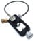 TUDIVING - Ensemble de réservoir de 0,5 l, mini cylindre d'oxygène avec masque intégral et tuba, kit de voyage portable pour plongée sous-marine, respiration, sauvetage, nettoyage bateau (valve