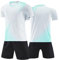 Individuelles Trikot Fussball Set Für Junge Herren Anzug Fussball Trikot Fusstball Shirt & Shorts Set Mit Namen Nummer Team Und Logo Personalisierte Football Jersey Fußballtrikots Kinder Erwachsener