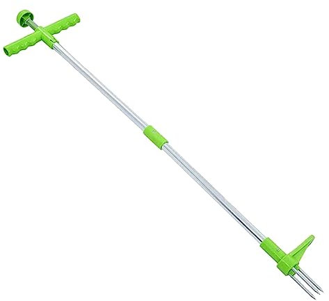 TORR Herramienta Extractora de Malas Hierbas, Herramienta de Deshierbe Manual con Manejar, Herramienta de Deshierbe de JardíN Resistente para JardíN