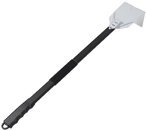 KONTONTY Rastrillo de Cenizas de Acero Inoxidable con Mango Accesorio de Limpieza Quitamanchas Multifunción Ayudante de Cocina