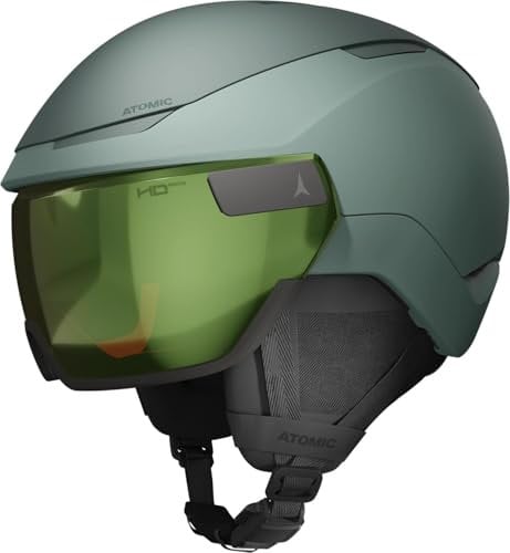 Atomic Revent GT AMID Visor HD Photo Skihelm (51-55 cm, green)