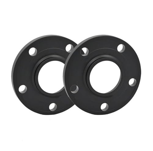 Spurverbreiterungen Für Benz Für Viano Für W203 Für W211 5x112 Spurverbreiterungen 66,6mm Centeric Geschmiedetes Aluminium Auto Hub Adapter Rad Dichtung Auto-Rad-Distanzscheiben(15mm Black)
