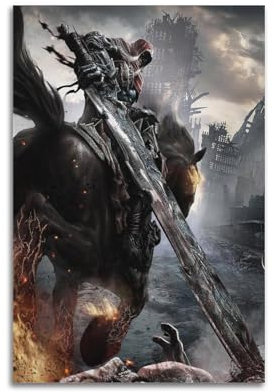 CCXUSENX Darksiders Series Wandbild auf Leinwand, 60 x 90 cm, für Schlafzimmer