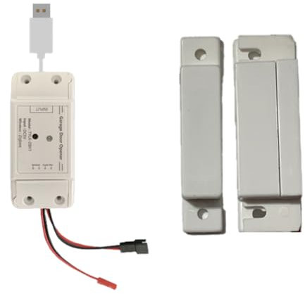 Faeymth Apriporta intelligente per garage con controllo wireless RF433 MHz porta intelligente da garage per Yandex (Tuya WiFi)