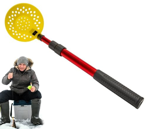 Djowyh Schöpfkelle Für Eisangeln,79 cm Ausziehbare Schöpfkelle - Angelausrüstung Für Zugefrorene Seen Und Gewässer,für Outdoor Winter Fluss Männer Frauen