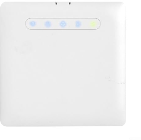 Thermostat intelligent WiFi programmable pour radiateurs chauffants à fil pilote avec surveillance de l'électricité et compatibilité Ecowatt, blanc