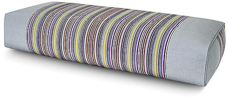 JOERRES Oreiller de Sarrasin 100% Paquet de Tissu Grossier Biologique.La Taie d'oreiller a Un Effet de Massage.Améliorez la Qualité du Sommeil.(Gris)
