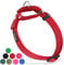 Hyhug Durable Nylon Anti - Escape Martingale Dog Collar for Puppy Boy and Girl Dogs - Walking Training Daily Use. (Small, Red)