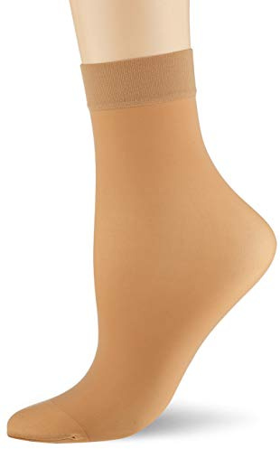Wolford Women's Individual 10 Socks Tights, 10 DEN, Beige (Gobi), Medium (Size: M)
