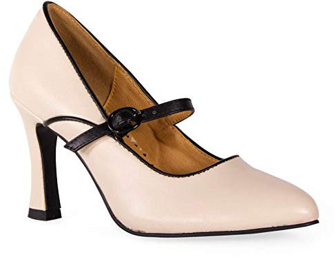 Banned Retro Pumps - Far Out Creme (Numeric_37)