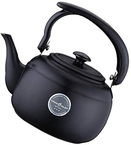 YARNOW Wohnkultur Wassertopf Für Tee Alten Wasserkessel -Wasserkocher 1L Edelstahlkessel Outdoor-Camping-Kochfeld mit Abnehmbarem Aufguss für zu Hause Tee Kunstzubeh?r Alten Wasserkessel