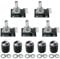 GIAK KY-040 Rotary Encoder Modul Drehgeber 5 Stück 360 Grad Drehgeber Drehwinkelgeber Mit Druckknopf Für Automobilelektronik Multimedia-Audio