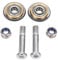 Dciustfhe 2 Pcs Tile Wheel Cutter Tile Cutter Replacement Scoring Wheel with Bolt and Lock Nut for Manual Tile Cutting Machine