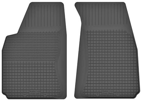 Gummimatten Automatten Gummifussmatten Gummi Fußmatten für Peugeot 106 Bj. 1991-2003 VORNE Fahrer-und Beifahrermatte Pp