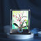 Vitrine en acrylique avec vis pour Lego Orchid 10311 (kit Lego non inclus) (avec fond thématique)