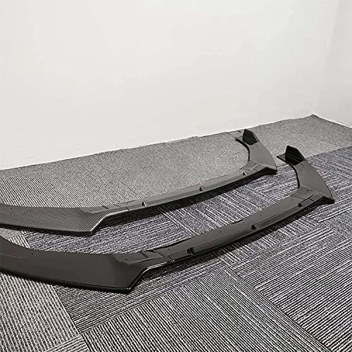 Auto Frontspoiler Frontlippe Spoiler für VW Golf 7 7.5 MK7 MK7.5 GTI GTD R R-Line 2012-2020 | FrontstoßStange Splitter FrontstoßStangenlippe Autoantikollisionsschutz