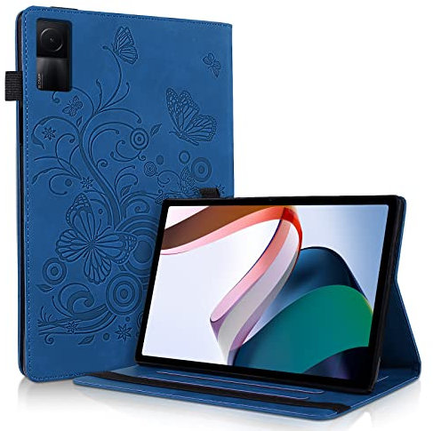 Aswant Funda Capa para Redmi Pad 10.61 Pulgadas Tablet 2022, Estuche Inteligente Funda Redmi Pad, con Función de Soporte/Cartera Funda para Xiaomi L83 Redmi Pad Tablet 10.61 (Azul)