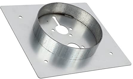 Heizturm Montageplatte Edelstahl Hochfest Rostfrei für Dieselheizung, Universelle Standheizungs-Montageplatte mit Bohrungen für Boden/Schott