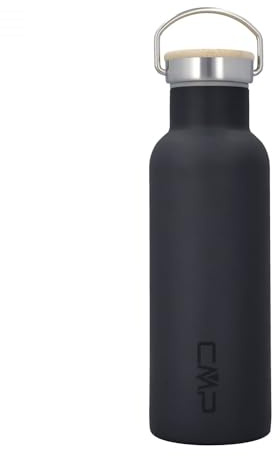 CMP Nordura 500 Ml Water Bottle - 3B57897, Unisex-Erwachsene Flasche, Schwarz, One Size -