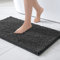 MIULEE Badematte 50x80 cm Dunkelgrau – Super Saugfähiger Badteppich Weich & rutschfest, Waschbarer Badezimmerteppich aus Chenille Mikrofaser für Dusche & WC – Pflegeleichter Badvorleger für Zuhause
