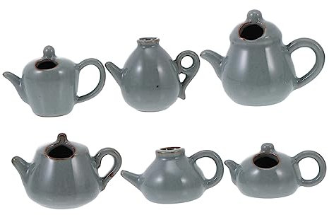 Yardwe 6stücke Kleine Keramikvase Dekorative Mini Vasen Für Tischdeko Moderne Blumenvase Für Zuhause Zum Arrangieren Von Blumen Kreatives Wohnaccessoire Für Jeden