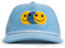 Visibly Toxic Lustiger Hut, Trucker-Mütze, verstellbarer Snapback, Unisex-Mütze, Hüte für Männer, Hüte für Frauen, stilvolle Mütze, Partyhut, Blau, mehrfarbig, Einheitsgröße