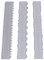 Lineal mit Unregelmäßigen Kanten, 3 Kante Reißen Lineale 21.4cm Handwerk Lineal Gezackte Kante Papier Lineale Schneiden Stirbt Lineal Zerrissen für Schule Büro Zeichnen Basteln Karten
