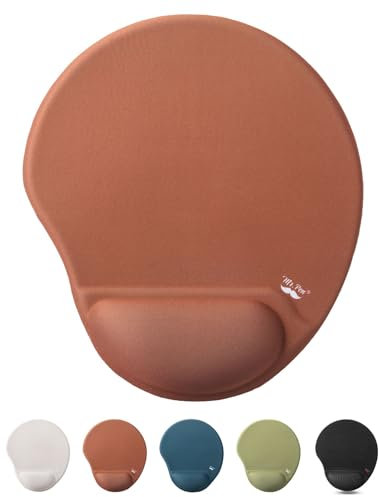 Mr. Pen- Ergonomic Mouse Pad With Wrist Support, Brown, Gel Gaming Mouse Pad