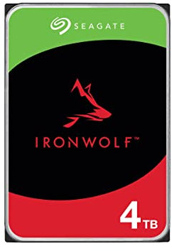Seagate Ironwolf 4TB Interne NAS Festplatte ST4000VN006 3,5 Zoll HDD, SATA 6Gb/s, 5400 RPM, 256MB Cache (Generalüberholt)