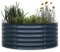 blumfeldt High Grow Half Circle Hochbeet, Ergonomisches 200-l-Hochbeet aus Rostfreiem Galvalume-Stahl für Gemüse und Kräuter – Halbkreis-Design, 43 cm Höhe, Wetterfest und Einfacher Aufbau