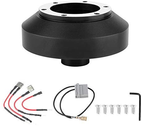 Klanata Quick Release Steering Wheel Hub Adapter Kit, Compatible with 350Z G35 Srk Nrg and Lancer Coupe (2004-2016)