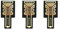 Echwave 3 Stücke Signalverbesserungsaufkleber Tragbarer Signalverstärker SP11 Pro Handy-Signalverstärker Antenne Booster Aufkleber